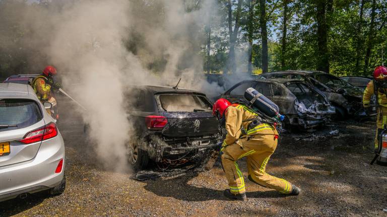 Onkruid Branden Gaat Fout 6 Autos In Vlammen Op Omroep Brabant