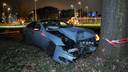 Crash en aanhouding Mercedes-bestuurder na politieachtervolging