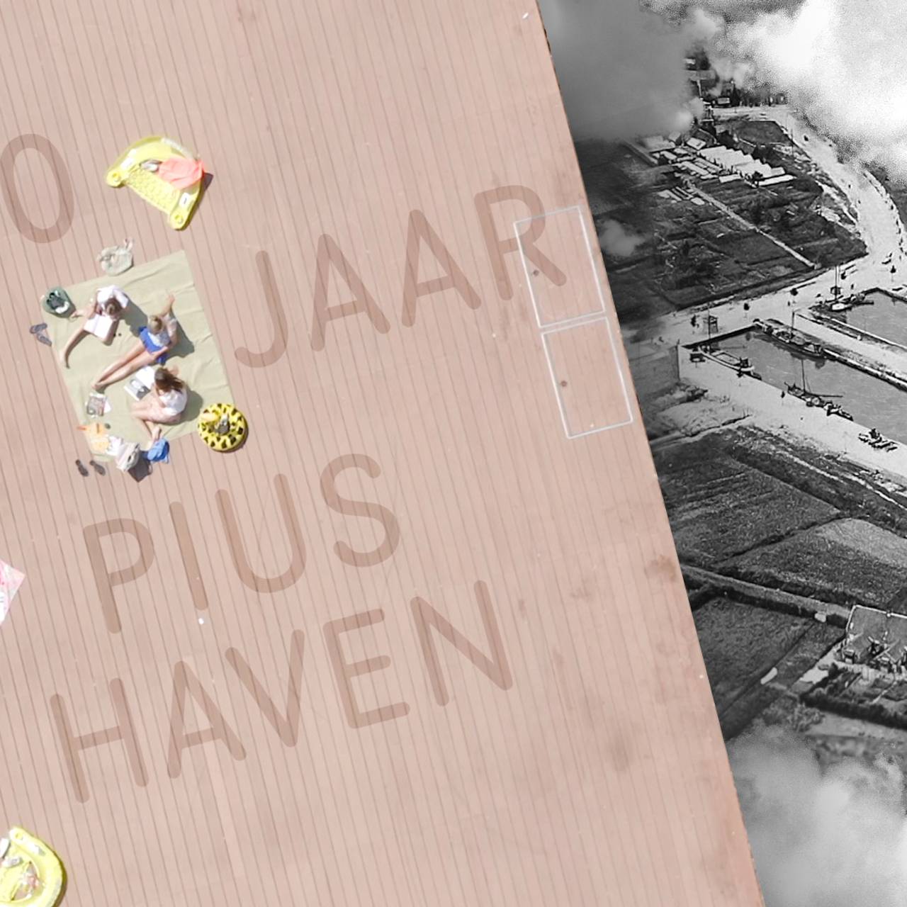 Met 100 JAAR PIUSHAVEN brengen documentairemaker Sophie Tooten, motion designer Martin Kers en multimedia kunstenaar Bob Driessen een geschiedenis in beeld van de Tilburgse Piushaven, een stedelijk gebied dat een monumentale gebiedsontwikkeling heeft doorgemaakt en dat in 2023 maar liefst een eeuw bestaat. Door de eeuw heen wordt op zoek gegaan naar de rol die de Piushaven afwisselend heeft vervuld voor de stad en haar inwoners: van levensader voor onder andere de textielindustrie naar levendige uitwaaiplek voor bewoners en bezoekers.