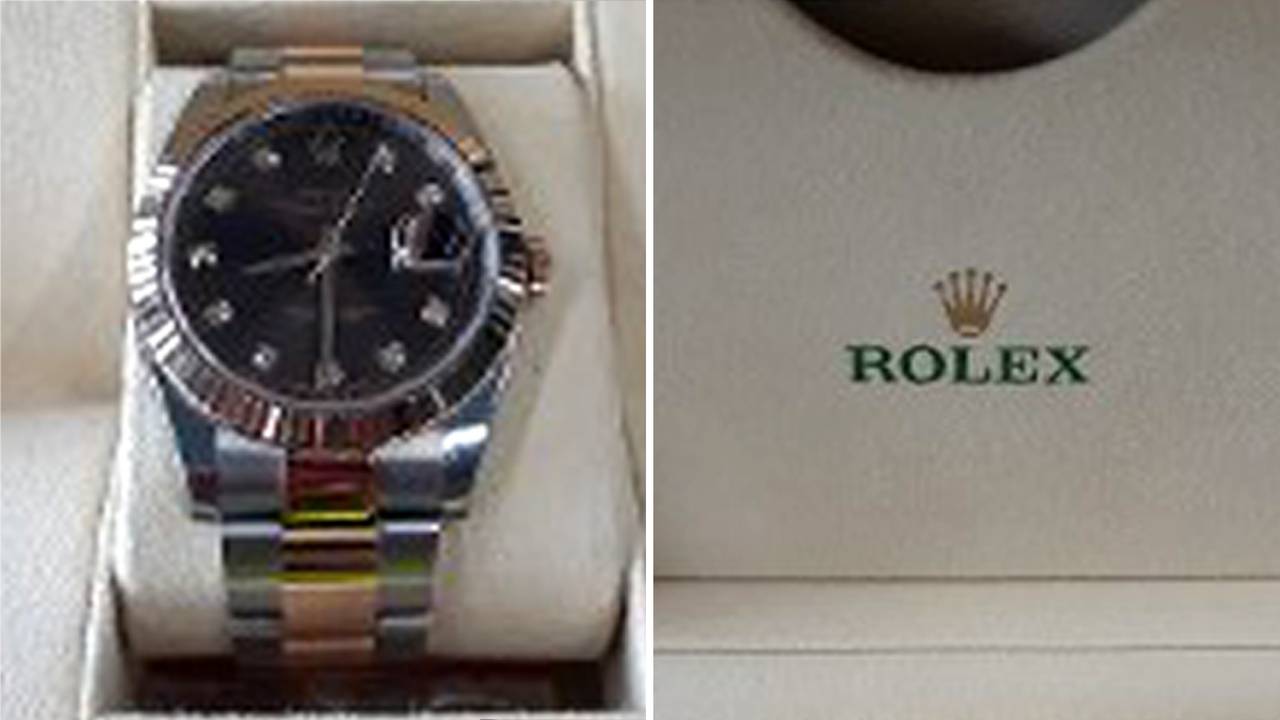 Luxe Rolex (foto: politie)