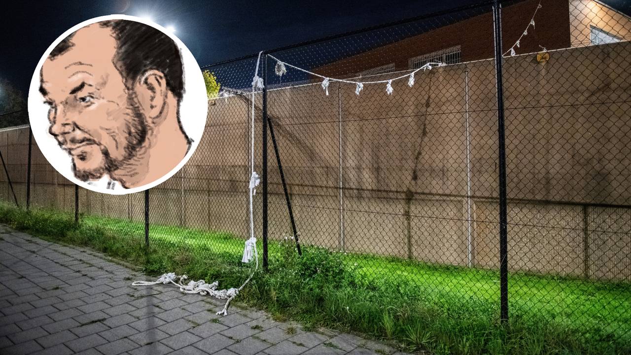 Nicky S. probeerde met lakens uit de cel te ontsnappen (foto: ANP).