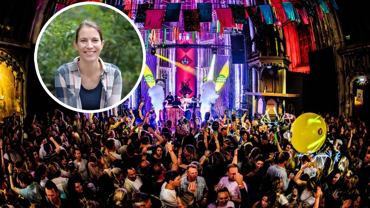 Emma is op zoek naar een man die ze tijdens een stapavond in de Orangerie heeft ontmoet (foto: Omroep Brabant, Emma Clark).