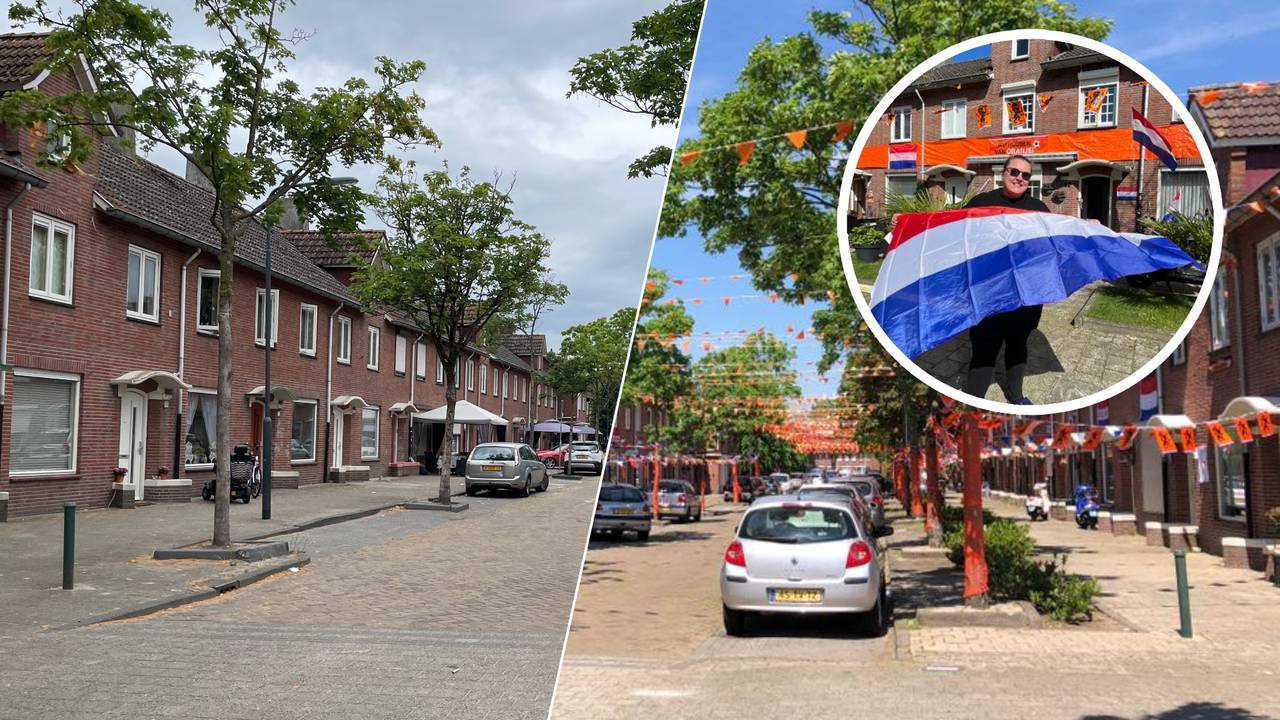 De totaal niet Oranjestraat in Breda (Foto: Omroep Brabant)