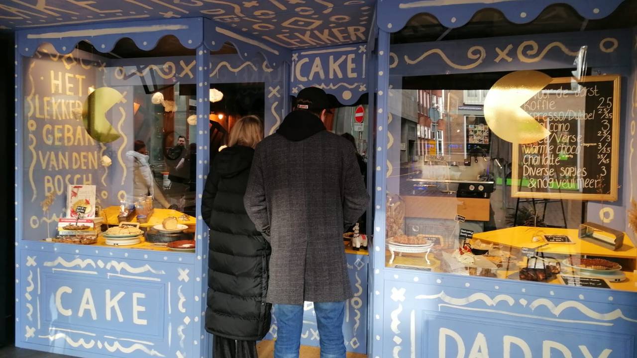 Het is de hele dag druk bij Cake Daddy.