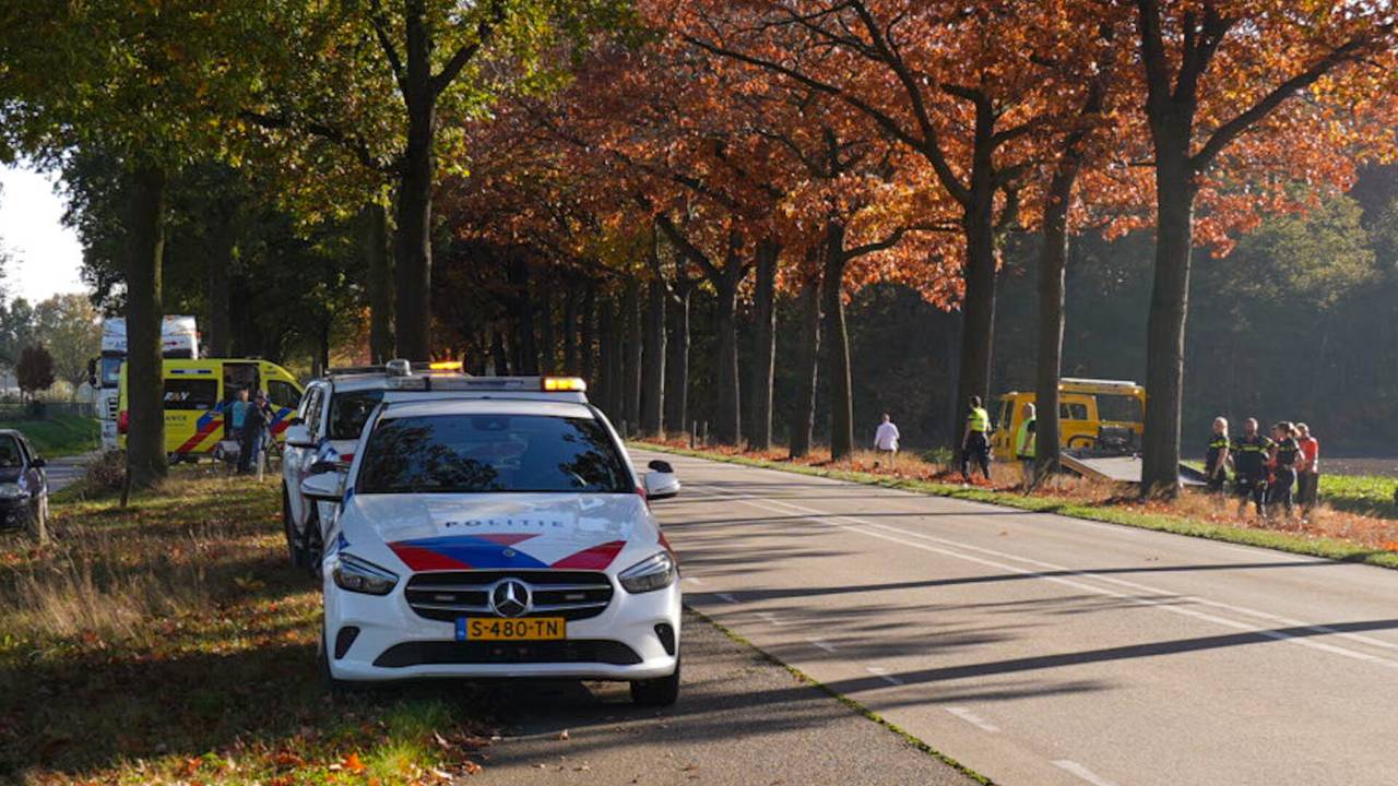 Politie en ambulance werden ingeschakeld (foto: Harrie Grijseels/SQ Vision).