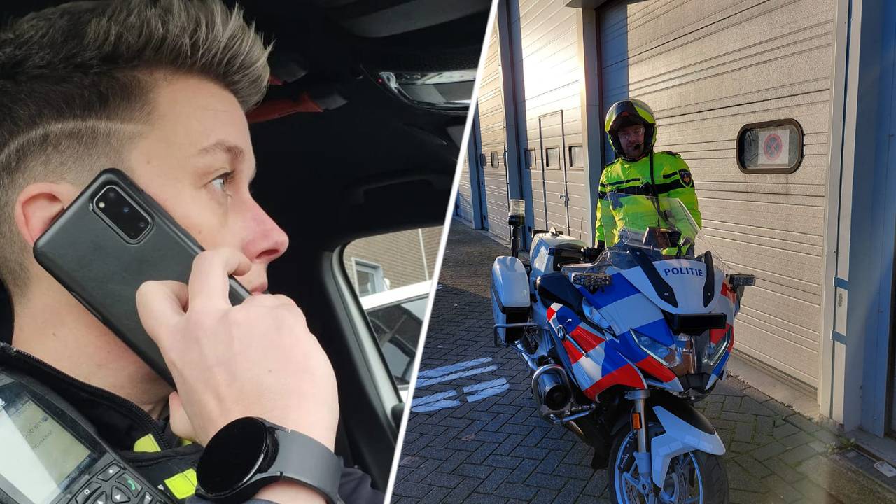 Wijkagenten Jutka de Rooij& Ashwin Wever.