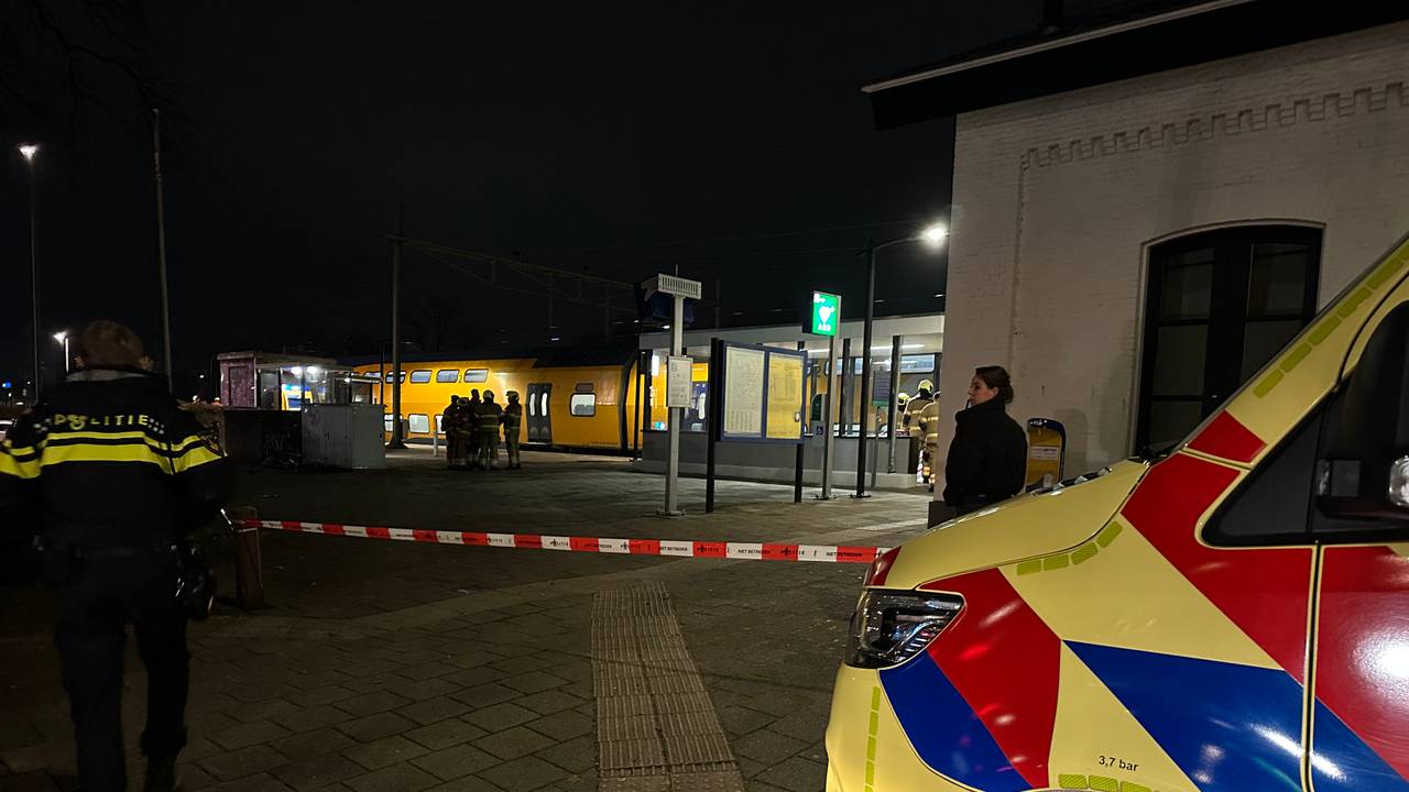 Geen treinen door ongeluk bij Vught. (Foto: SQ Vision Mediaprodukties)