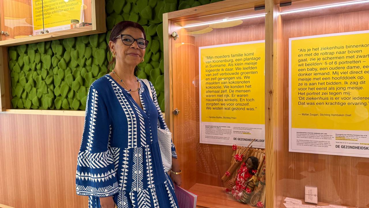 Caroline Budike weet hoe het is om gezond te leven in armoede (foto: Megan Hanegraaf).