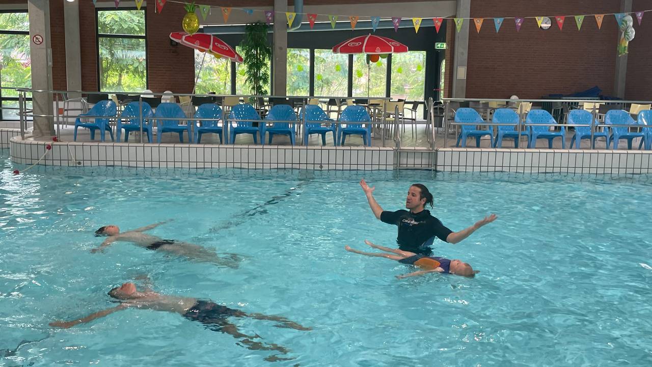 Zwemles, foto ter illustratie