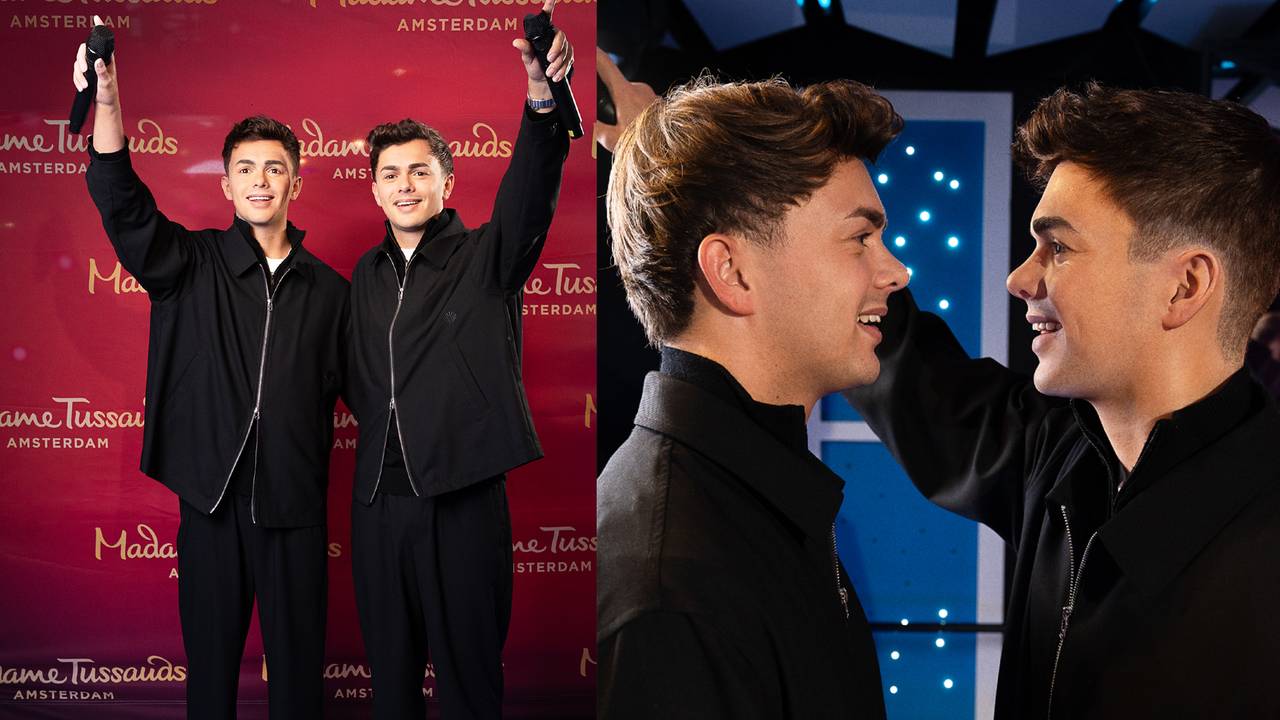 Flemming, Flemming, Flemming en Flemming (foto's: Madame Tussauds Amsterdam).
