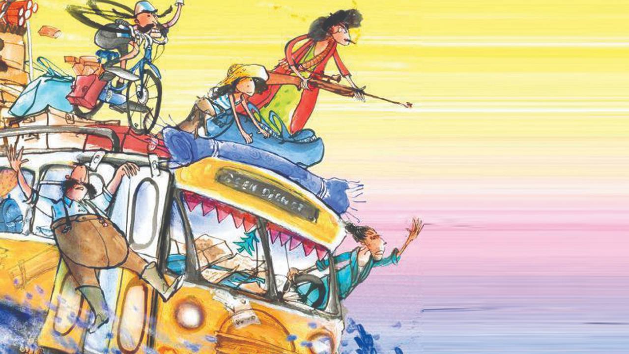 De cover van 'Oma Luchtbuks'.