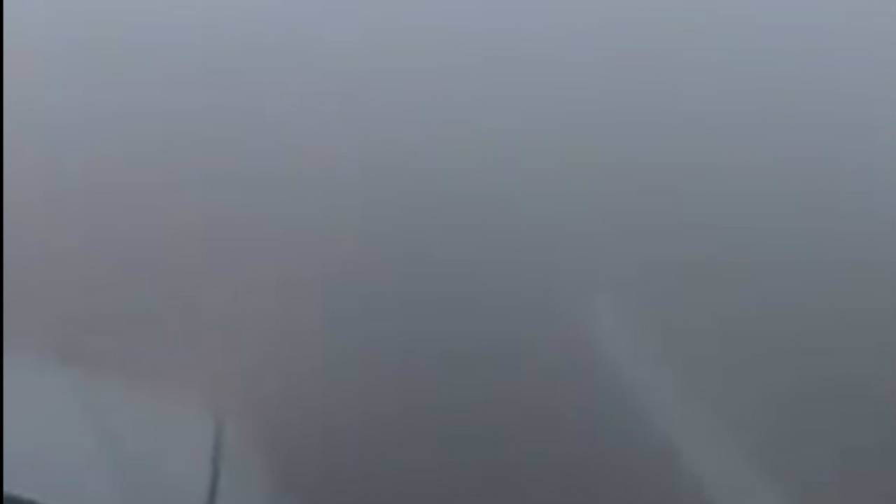 Loes zag geen hand voor ogen toen ze tussen Deurne en Liessel reed