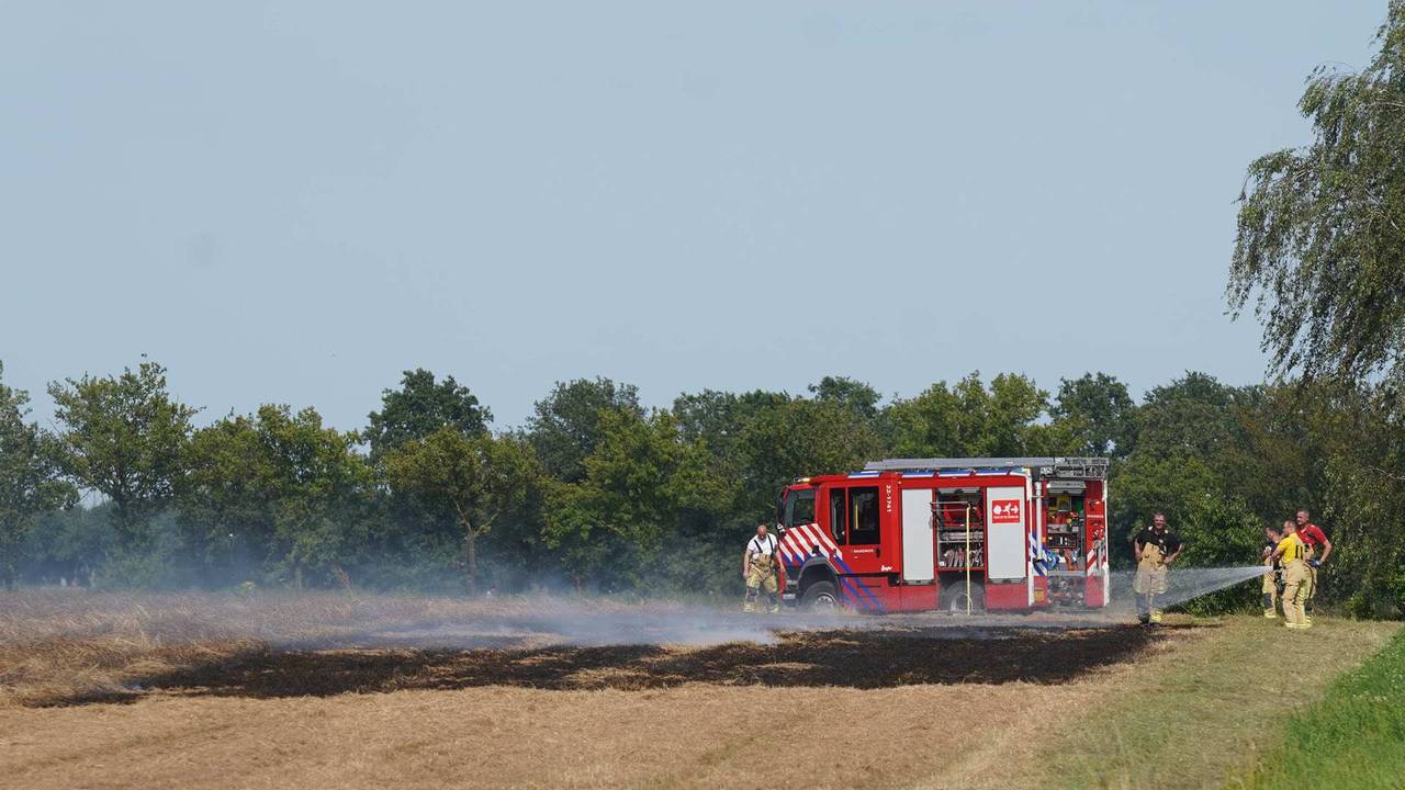 Het nablussen zal nog wel even duren (foto: WdG/SQ Vision).
