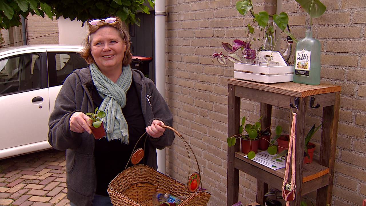 Jacqueline en haar nieuwe aanwinst.