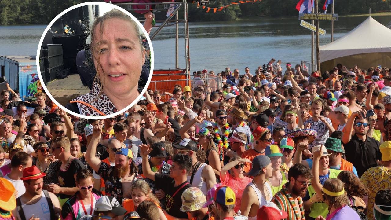 Archieffoto van een festival en gedupeerde van Chillville Diana uit Oosterhout