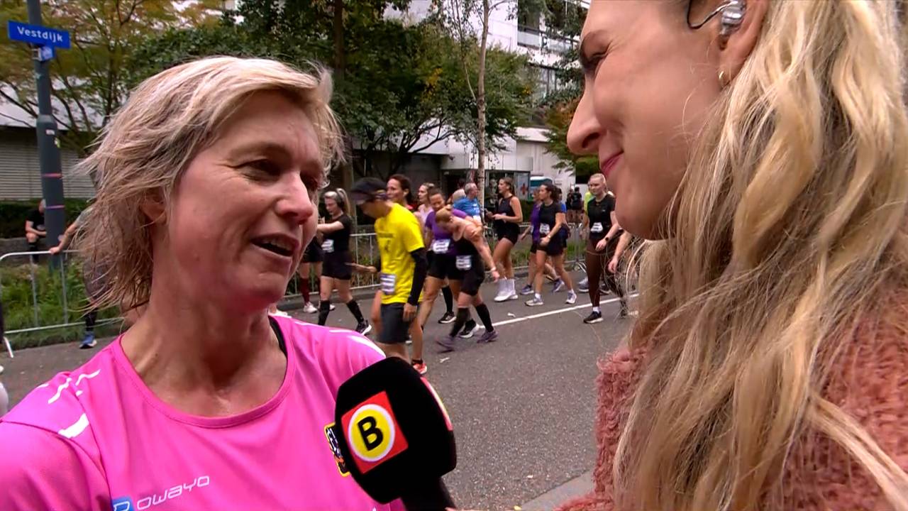 Ingrid Agterberg in gesprek met Omroep Brabant-verslaggever Nynke Cuperus.