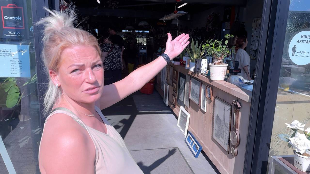 Bij Eva Roks van Henkie's Tweedehands Hoekie werd afgelopen week vier keer ingebroken.