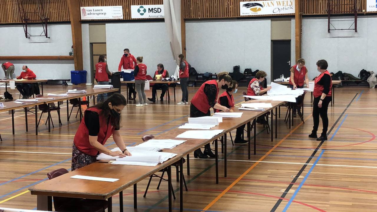 In Land van Cuijk  kwam bijna 50 procent naar de stembus, in Maashorst ruim 42 procent (foto: Tessel Linders)