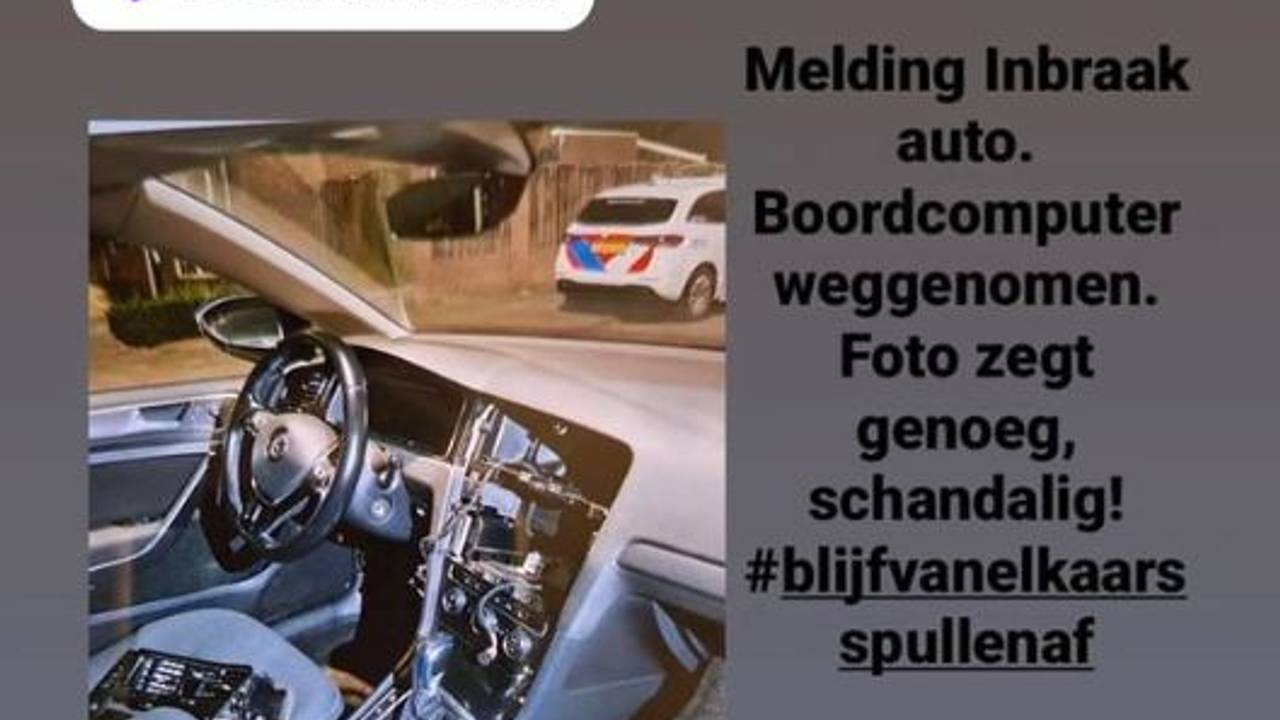 Foto: Instagram wijkagenten Beek en Donk