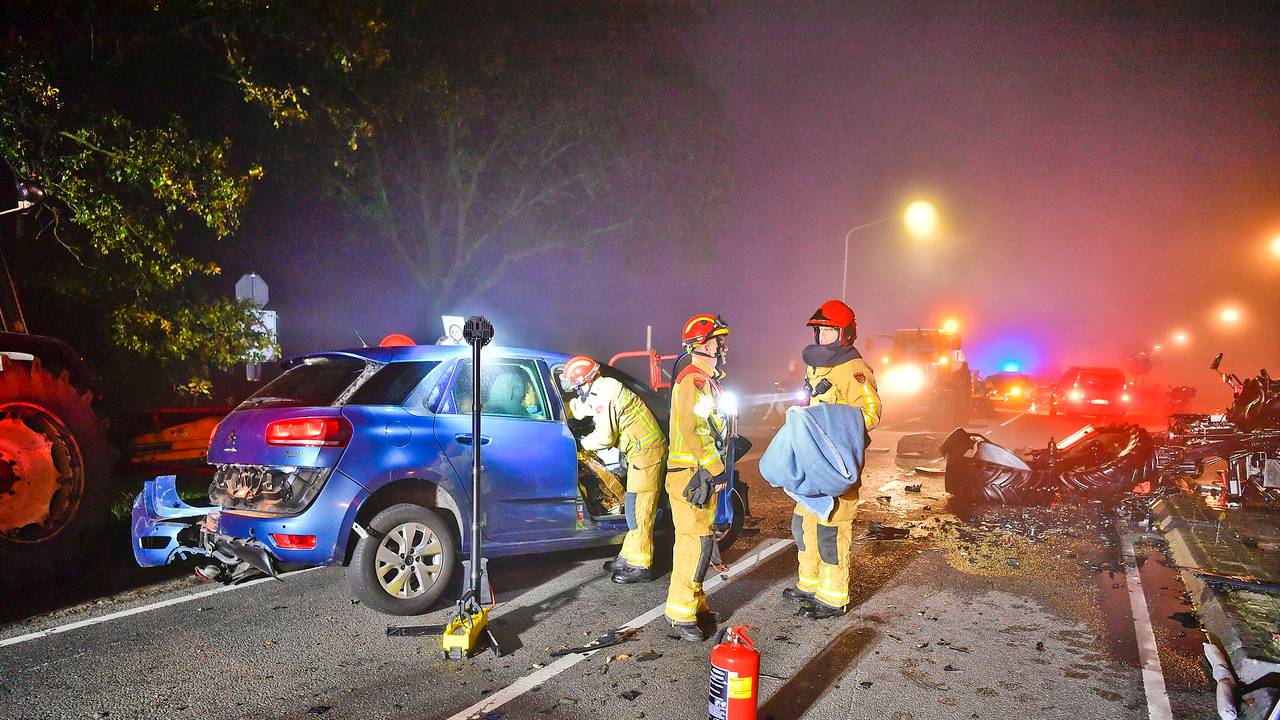 De ravage was groot (foto: Rico Vogels/SQ Vision).