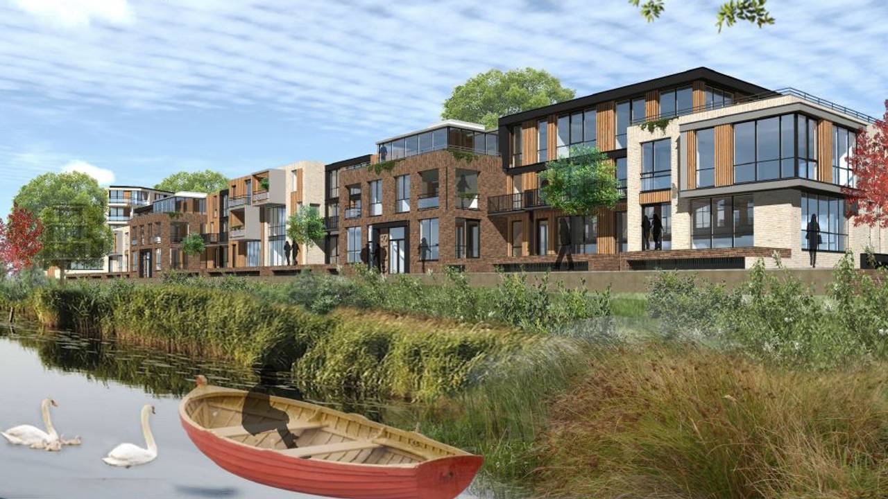 Het bouw van honderd woningen in 't project Op 't Loev gaat niet door. (Beeld: optloev.nl)