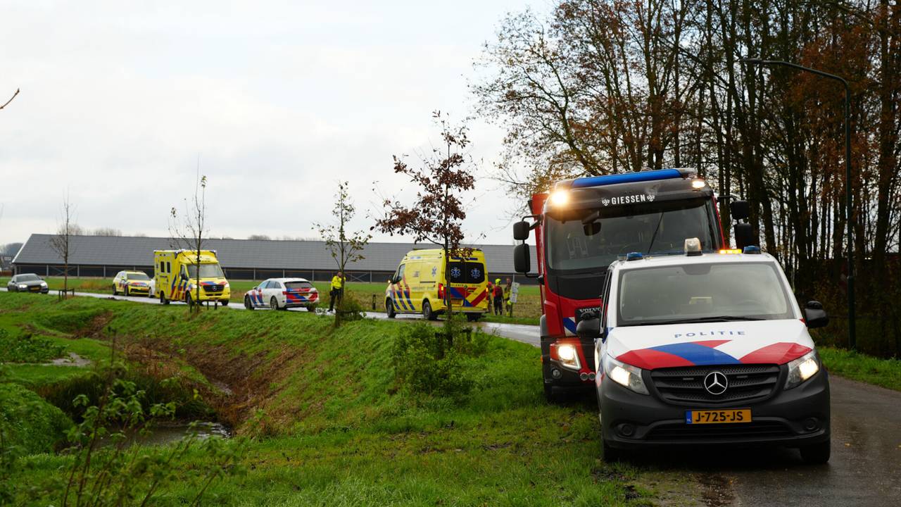 Er werden veel hulpverleners ingeschakeld (foto: Erik Haverhals/SQ Vision).