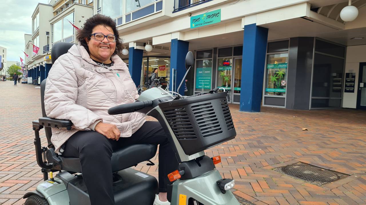 Rosita mag winkel niet in met