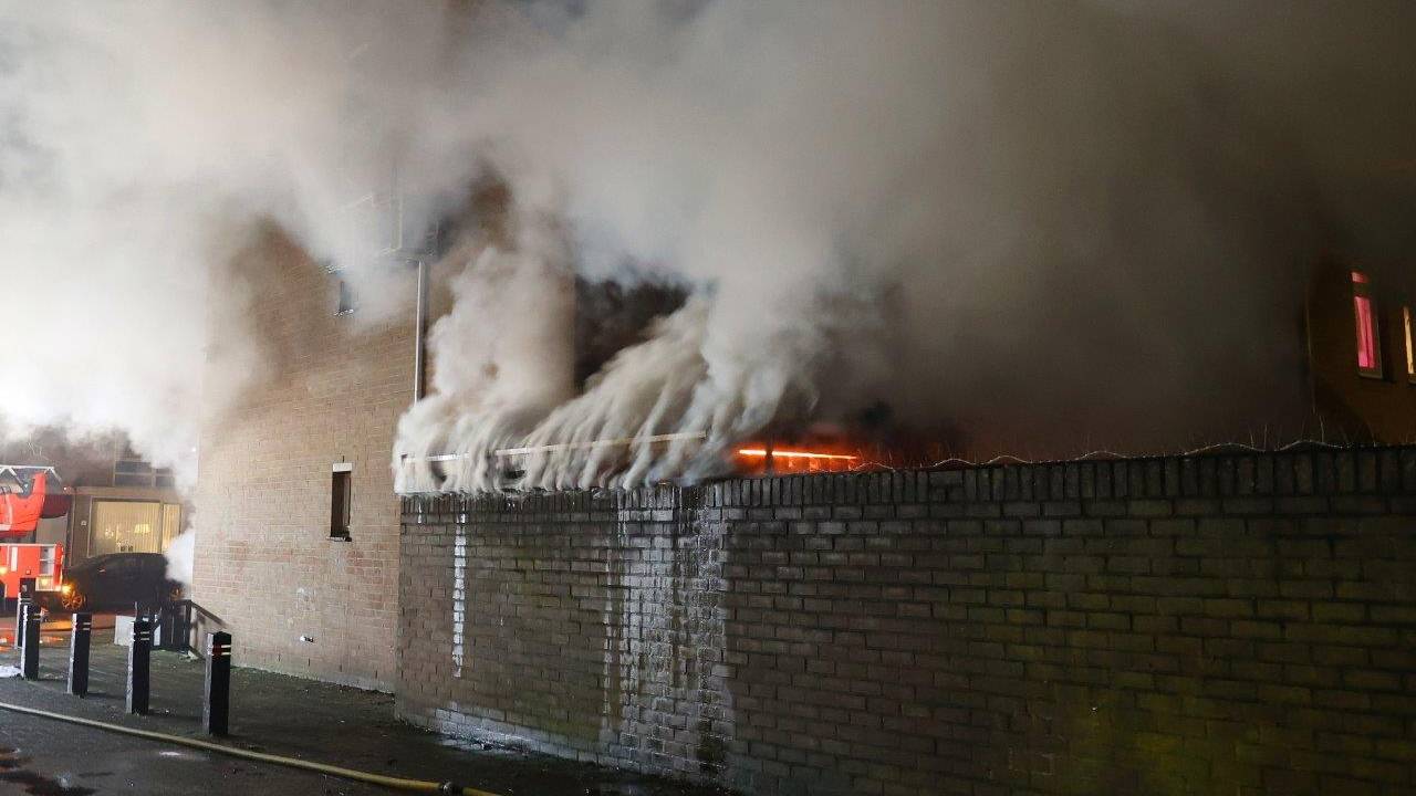 De brand was flink (foto: Bart Meesters/Meesters Multi Media/SQ Vision).