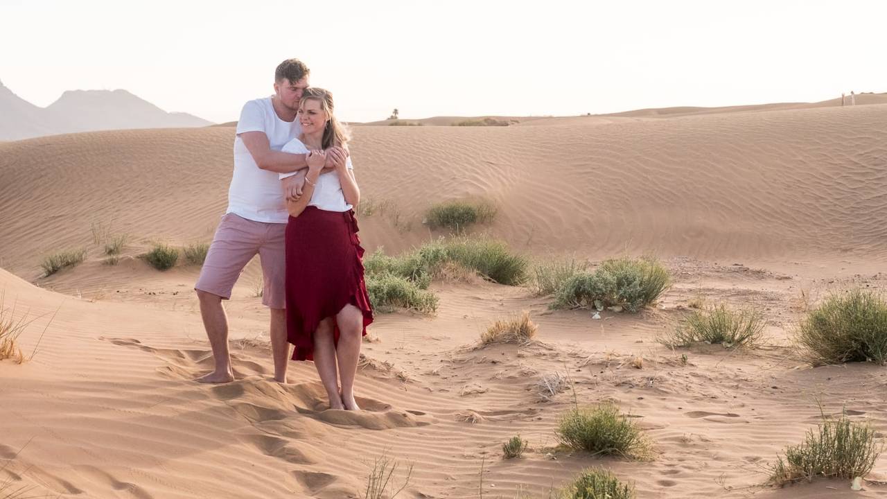 Tamara en Rico in Marokko. Foto: Blik en Bloos Fotografie