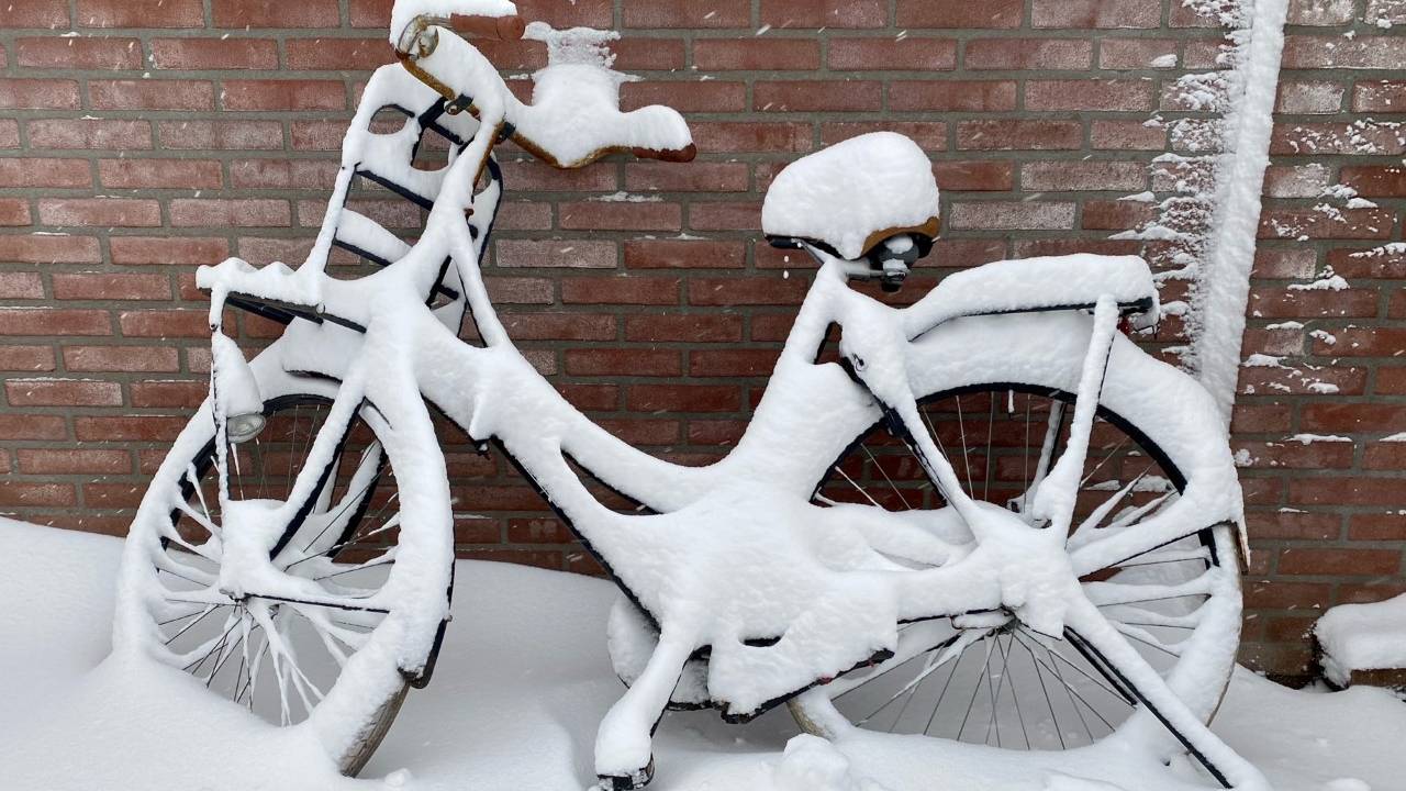 Hier en daar wat kans op sneeuw, maar niet zoveel (foto: Anita van Gemert).