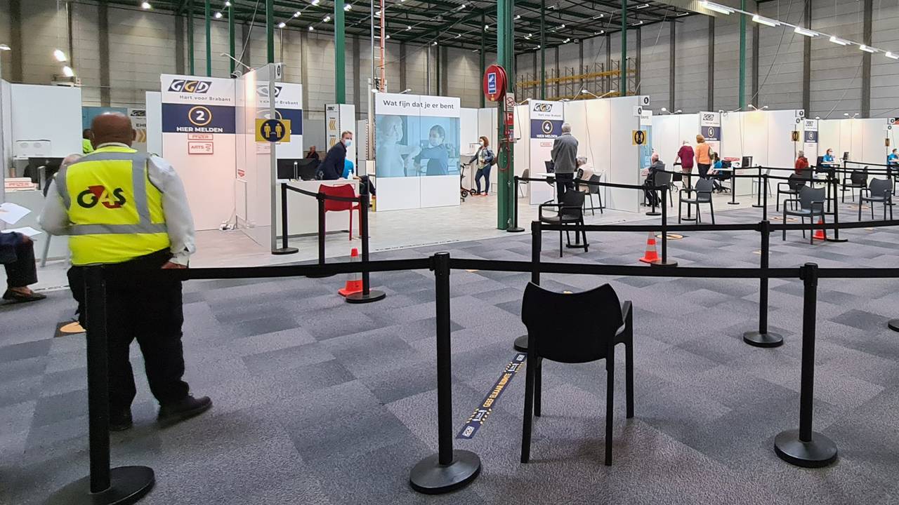 Een vaccinatielocatie (archieffoto).
