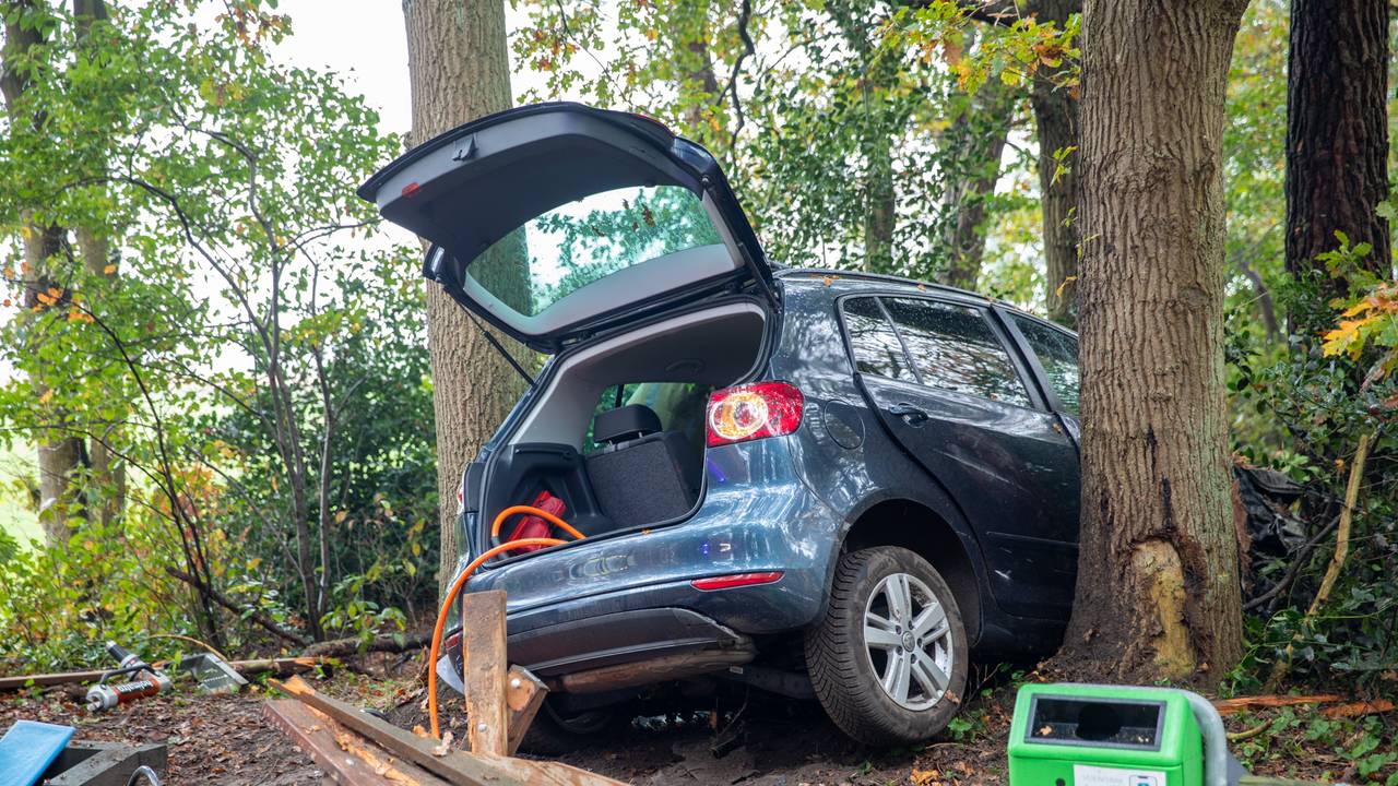Op de voorgrond het geramde hekje (foto: Christian Traets/SQ Vision).