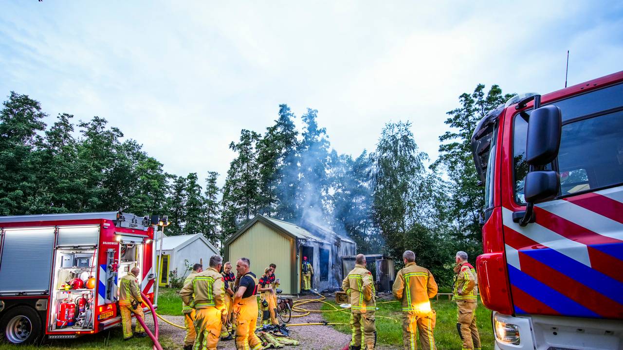 De brandweer pakte uit (SQ Vision).