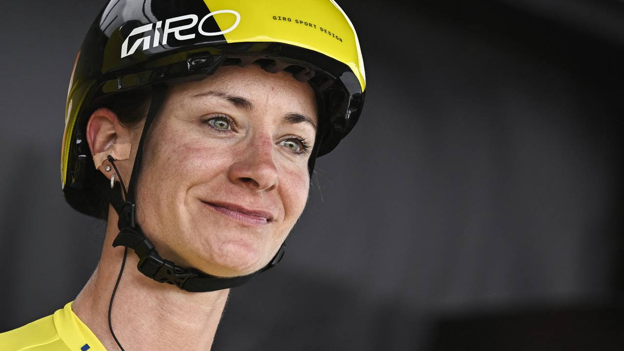 Marianne Vos in de Tour de France Femmes. (Foto: Julien de Rosa / AFP)