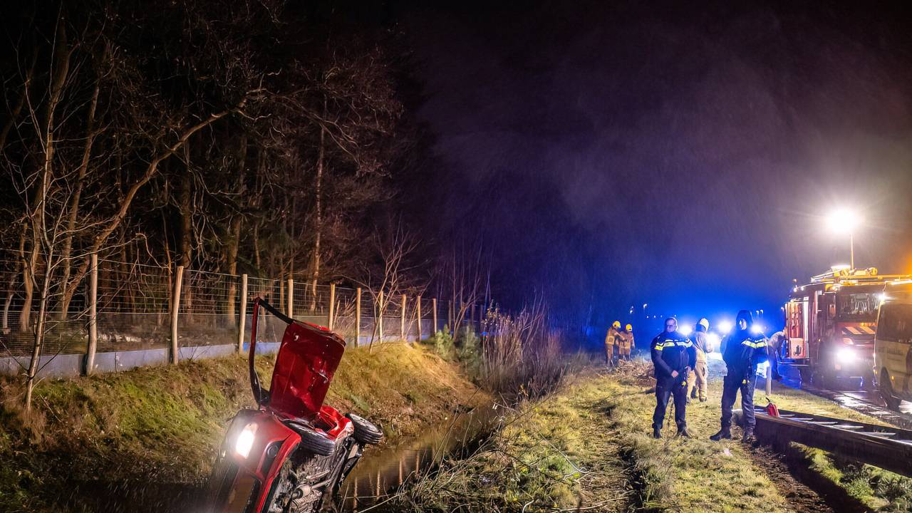 Brandweer, politie en ambulance werden gemobiliseerd (foto: Jack Brekelmans/SQ Vision).