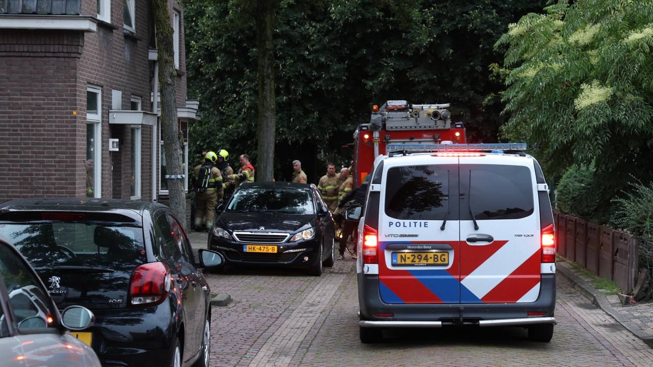 Het huis in Sint-Oedenrode stond vol rook (foto: Sander van Gils/SQ Vision).
