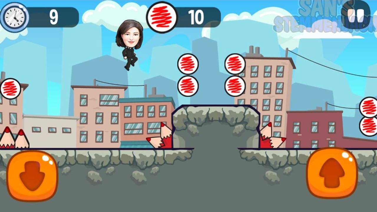 De virtuele Sanneke verzamelt inmiddels al de nodige stemmen.