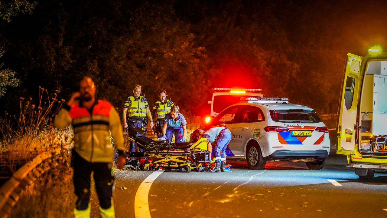 Het ongeluk gebeurde op de verbinding van de A50 met de A2 (foto: SQ Vision).