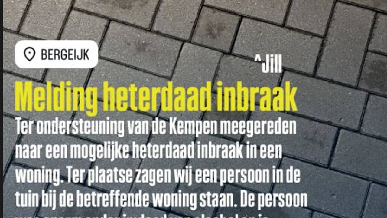 Foto: Instagram jeugdagenten Dommelstroom-Zuid.