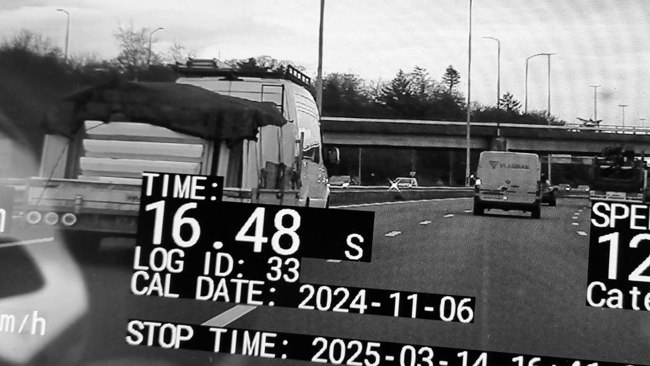 Foto: X/verkeerspolitie Oost-Brabant.