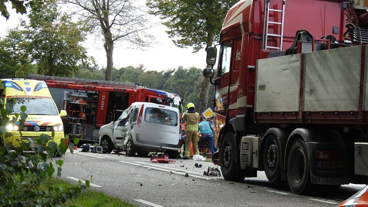 Het ongeluk gebeurde op de Maasbreeseweg (Foto: Track'88).