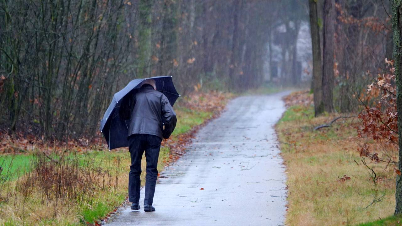 Alleen de bikkels gaan er nog op uit (foto: Ben Saanen)