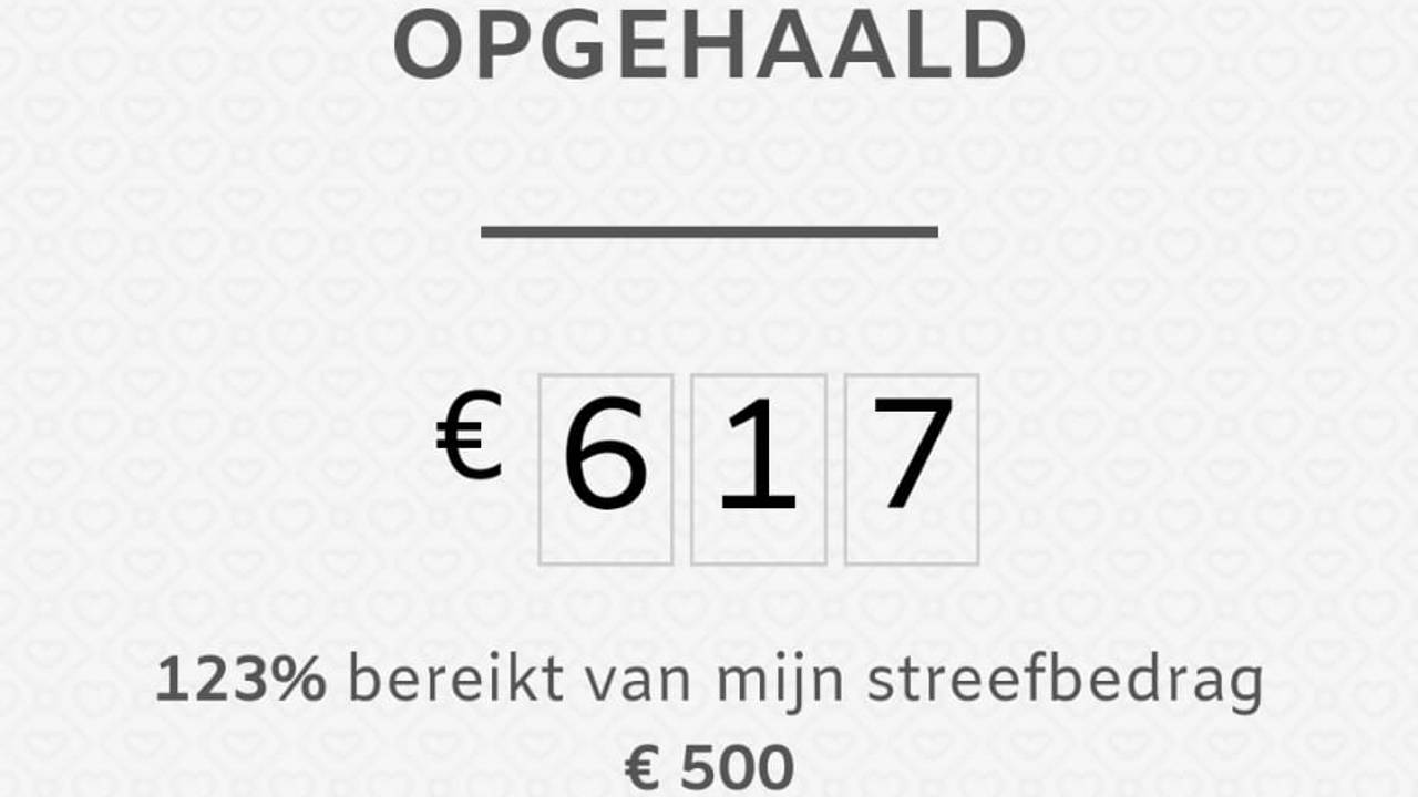 Eveline (6) en Ben (8) haalden het streefbedrag ruimschoots met hun flessenactie. 