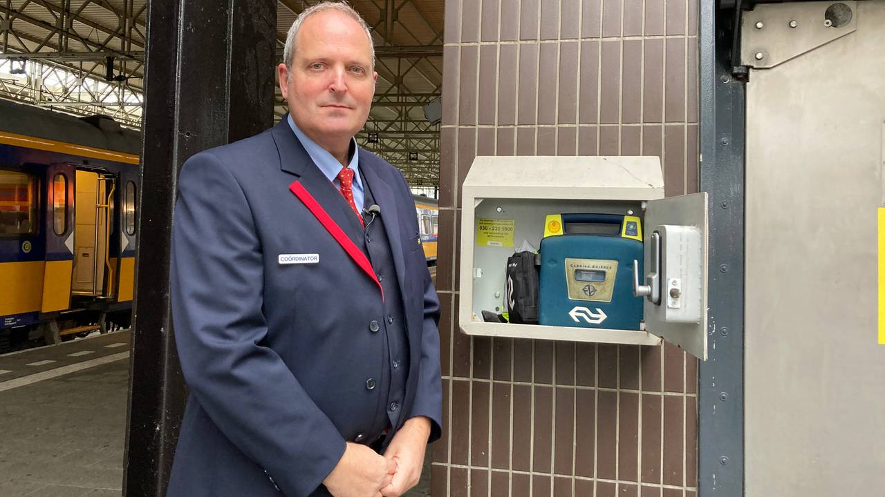 Rik Sengers redde een leven met een AED.