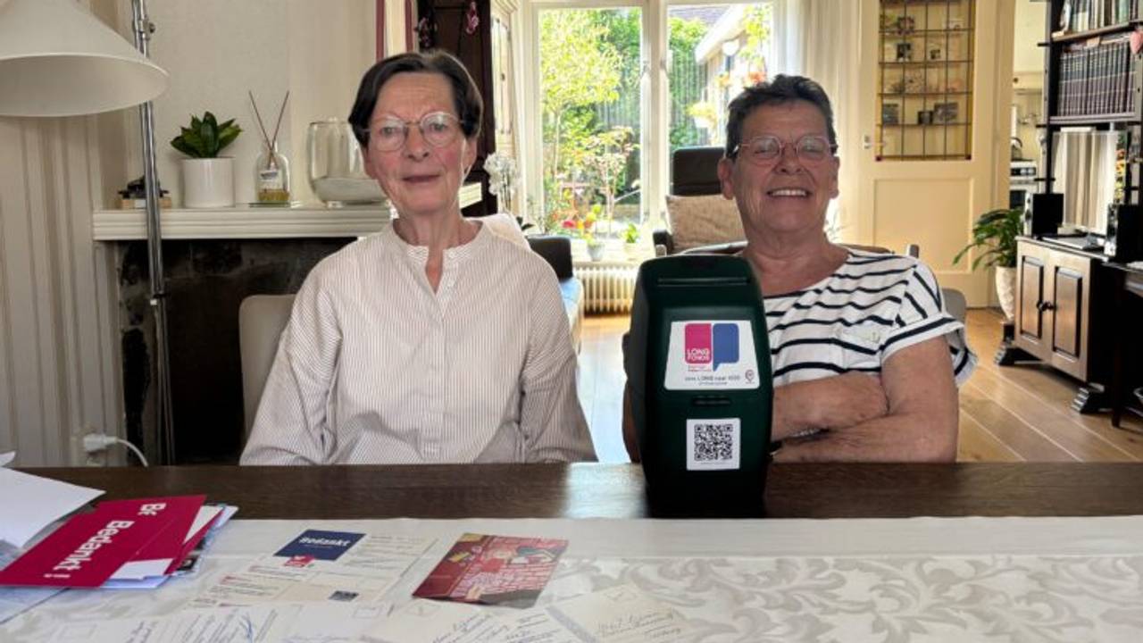 José en Olga, van links naar rechts (Foto: Omroep Tilburg).