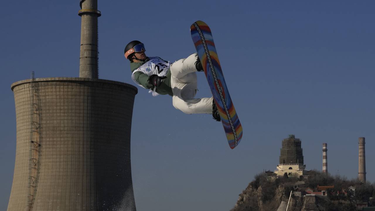 Sam Vermaat tijdens een wereldbekerwedstrijd in China (Foto: Ng Han Guan)