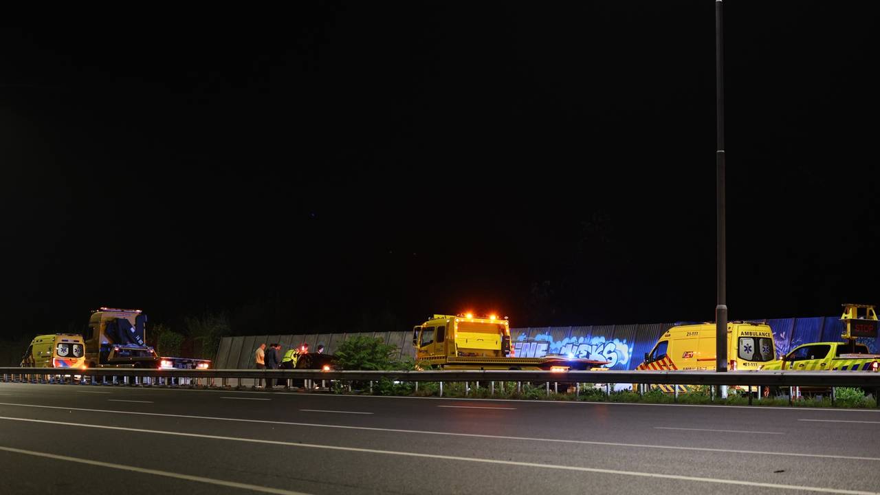 Ambulances en bergingswagens werden opgeroepen (foto: Sander van Gils/SQ Vision).