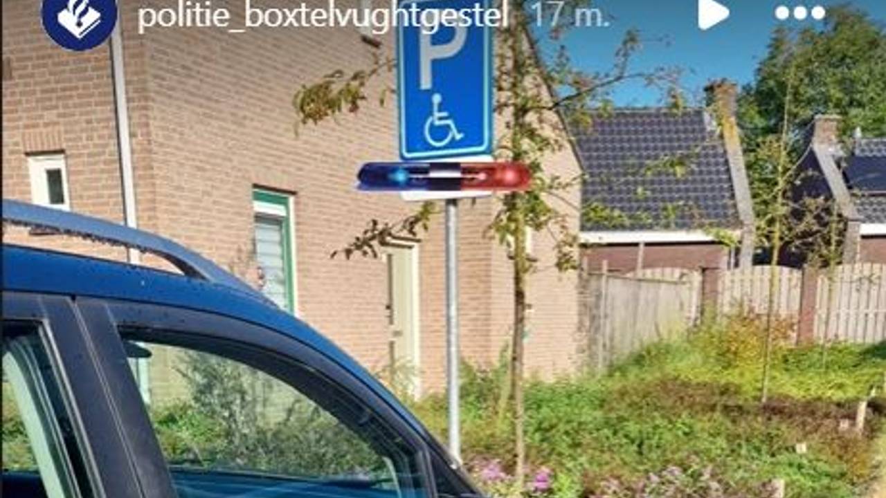Foto: Instagram politie Boxtel-Vught-Gestel 