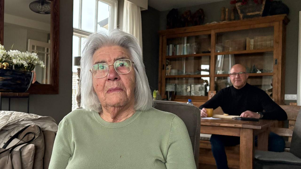 Jet en haar zoon Gerard zagen de drie paarden vastzitten in de blubber.