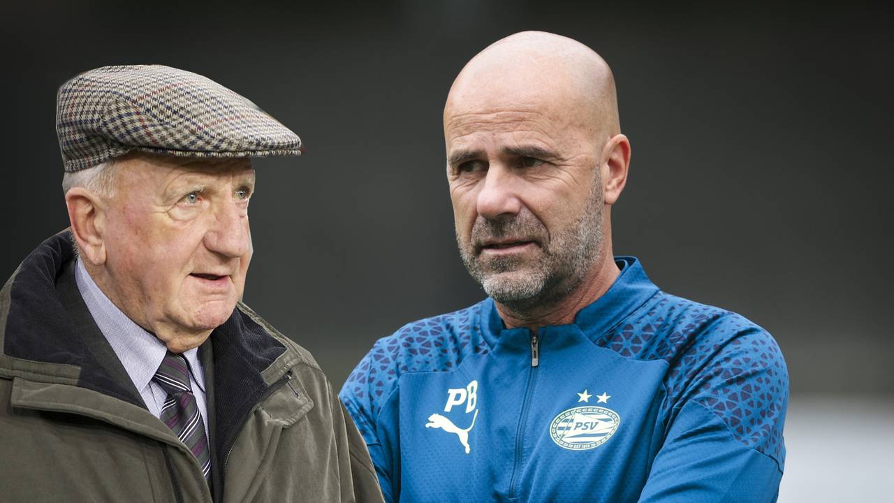 Kees Rijvers en Peter Bosz (Foto: ANP)